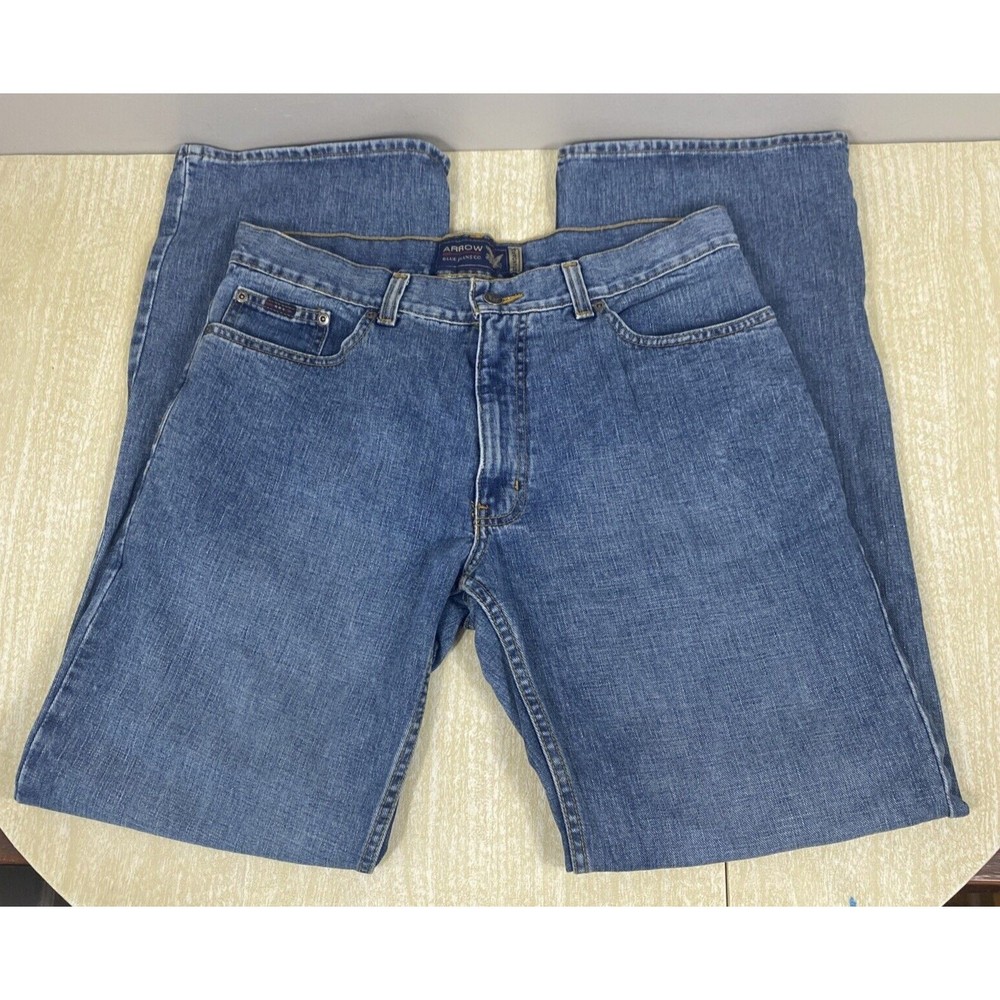 Arrow Men's Jeans Size 34x34 Standard Fit Denim - Picture 3 of 7